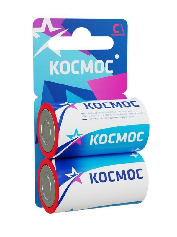 элемент питания солевой c/r14 (блист.2шт) космос kocr142bl от BTSprom.by