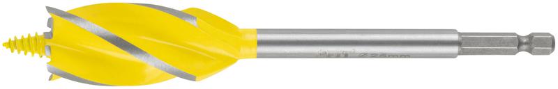 сверло по дереву 4-х спиральное х-тип профи 25х165мм fit 36218 от BTSprom.by
