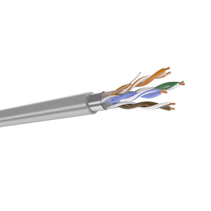 кабель витая пара f/utp кат.5e 4 пары жила 0.52 lszh нг(а)-hf сер. (уп.305м) datarex dr-140102 от BTSprom.by