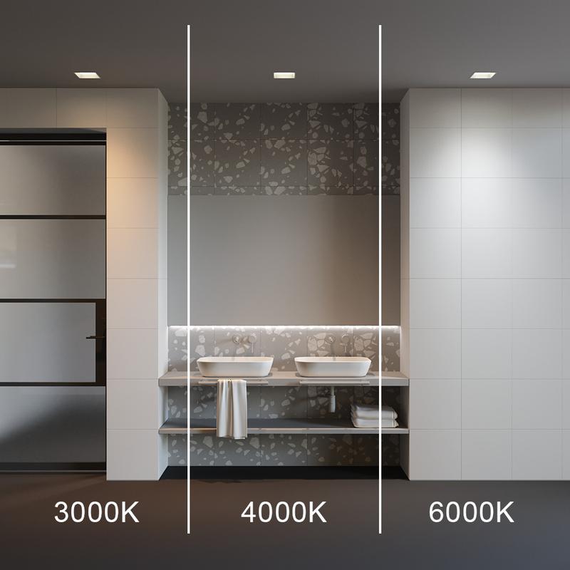  Светильник Okno 18Вт 3000-4000-6000К IP44 100град. встраив. Maytoni DL056-18Вт3-4-6K-W фото в каталоге от BTSprom.by