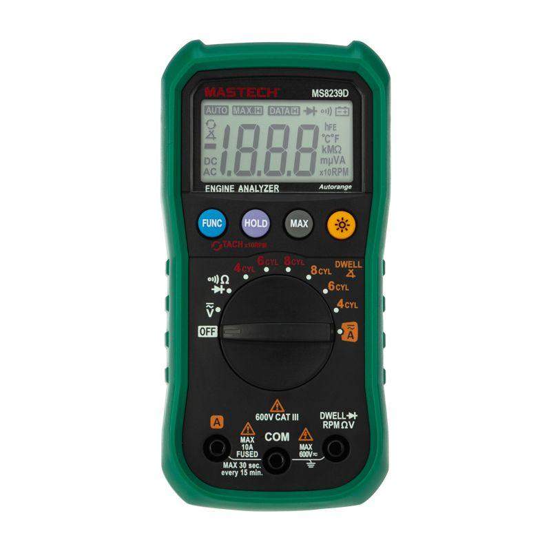 мультиметр автомобильный ms8239d mastech 13-2089 от BTSprom.by