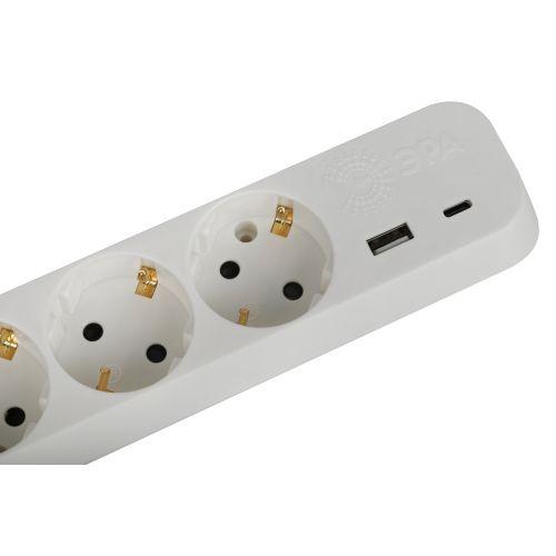 Удлинитель 3х3м с заземл. 10А +1xUSBA+1xUSBC с выкл. UB-3es-3m-USB Эра Б0052898 фото в каталоге от BTSprom.by  Удлинитель 3х3м с заземл. 10А +1xUSBA+1xUSBC с выкл. UB-3es-3m-USB Эра Б0052898 фото в каталоге от BTSprom.by