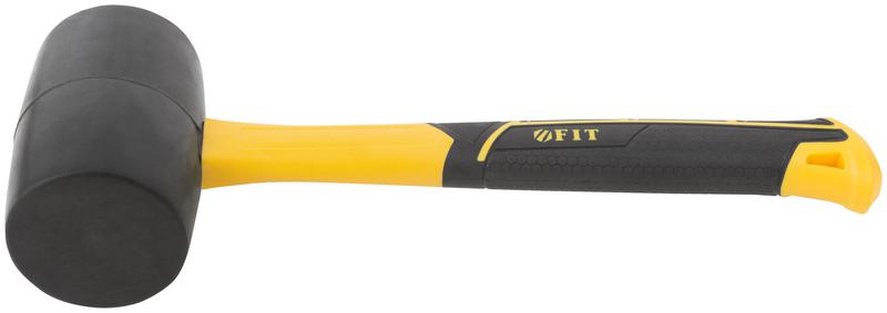  Киянка 80мм 900г фибергласовая ручка резинов. FIT 45515 фото в каталоге от BTSprom.by
