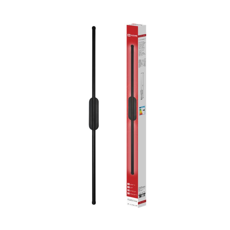 светильник светодиодный estetika luv-100с-40bl 20вт 4000к ip40 1400лм 230в 1000х60х98 черн. in home 4690612067094 от BTSprom.by