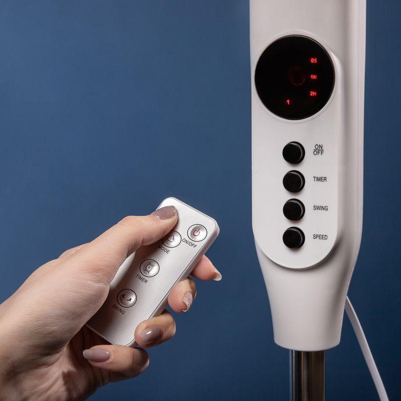  Вентилятор напольный 50Вт 7 лопастей д/у управление бел. DUX 60-0221 фото в каталоге от BTSprom.by