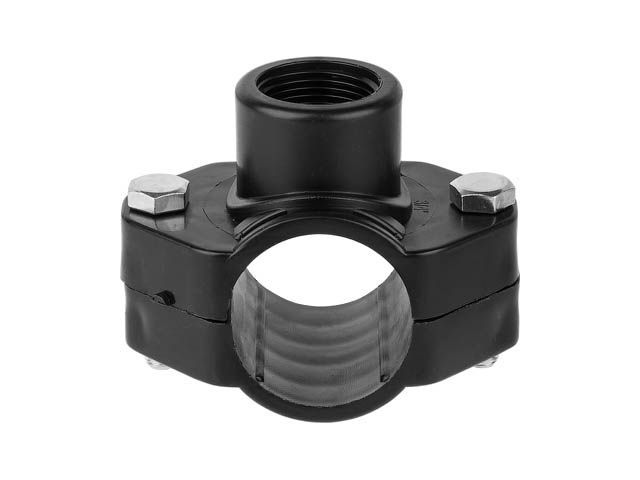 хомут пэ 32 х 3/4" вн., av engineering (полипропилен, макс.  16 бар, макс.  40 °с) ave1003234 от BTSprom.by
