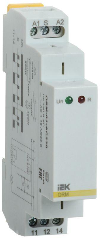 реле импульсное orm 1 конт. 230в ac iek orm-01-ac230 от BTSprom.by