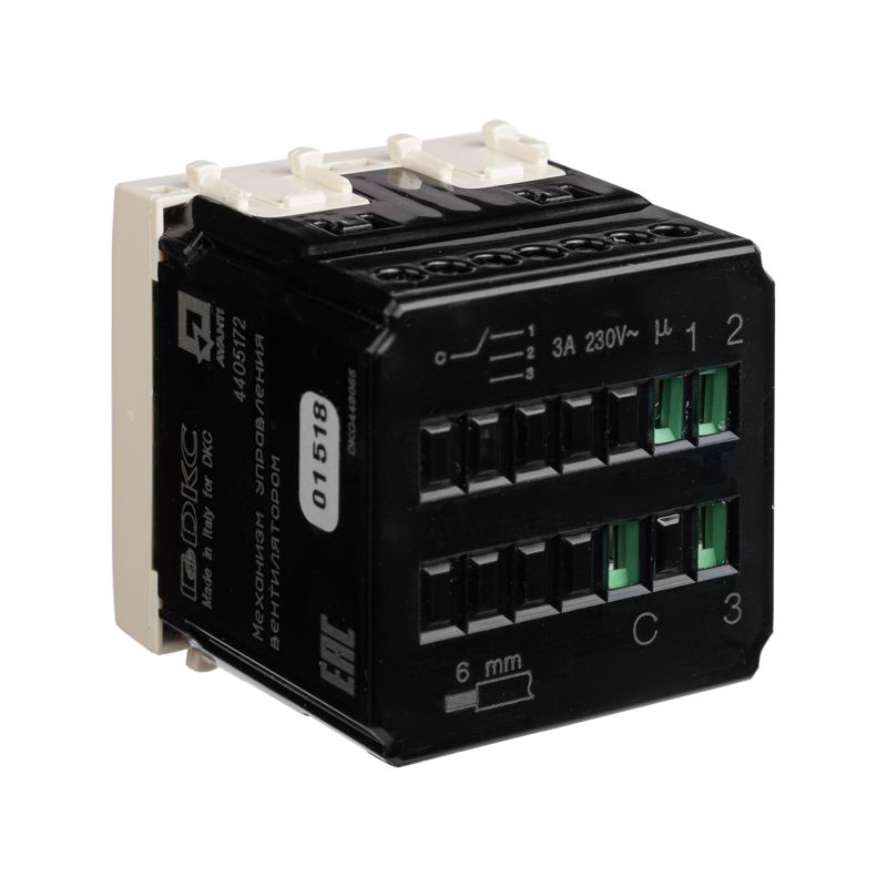  Механизм управления вентиляторами 2мод. Avanti "Ванильная дымка" DKC 4405172 фото в каталоге от BTSprom.by