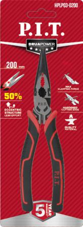 длинногубцы прямые усилен. drua 150мм шарнир с эксцентриком p.i.t. hplp03-0200 от BTSprom.by