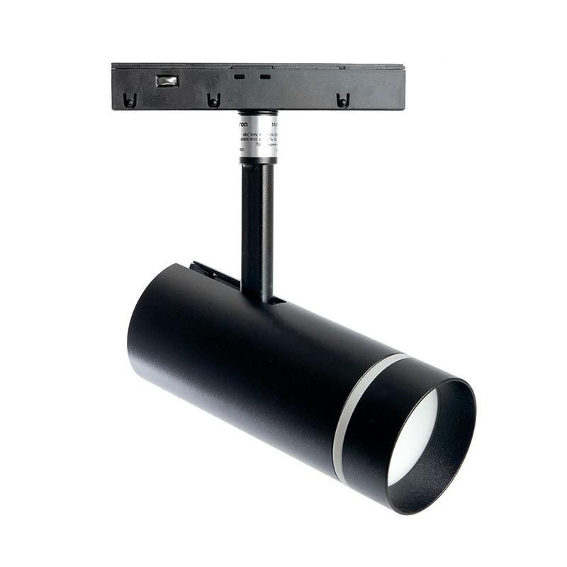 светильник светодиодный трековый низковольтный 10вт 800лм 4000к 90град. черн. mgn304 luna feron 41951 от BTSprom.by