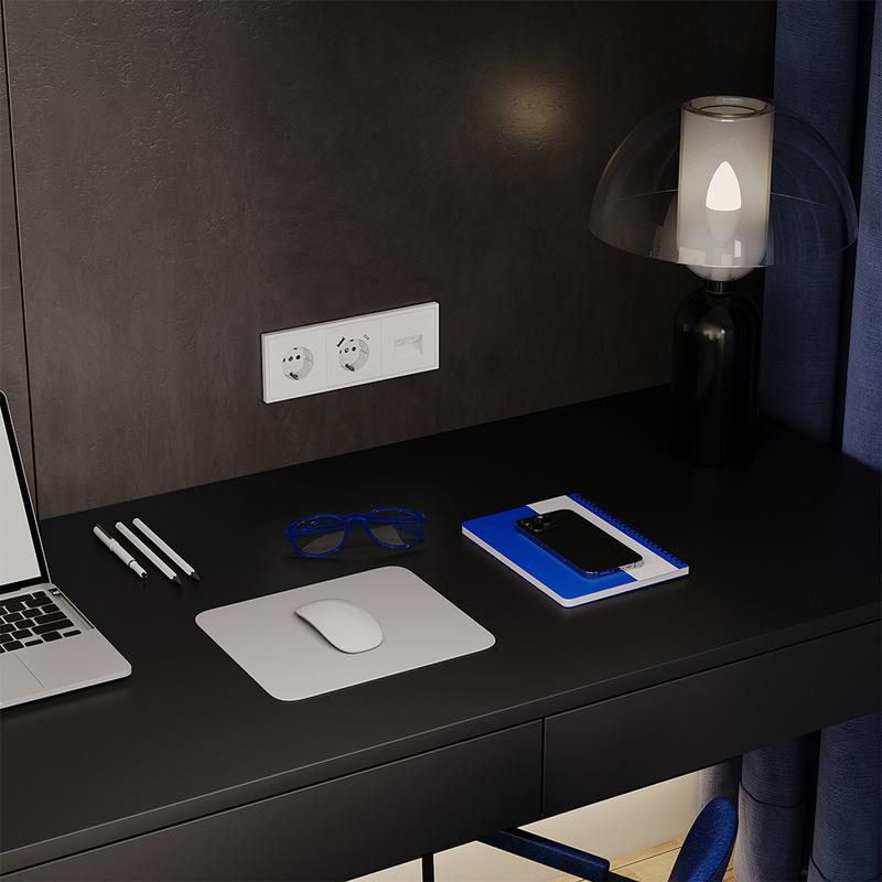  Рамка 3-м S70 пластик. бел. матов. Voltum VLS100302 фото в каталоге от BTSprom.by