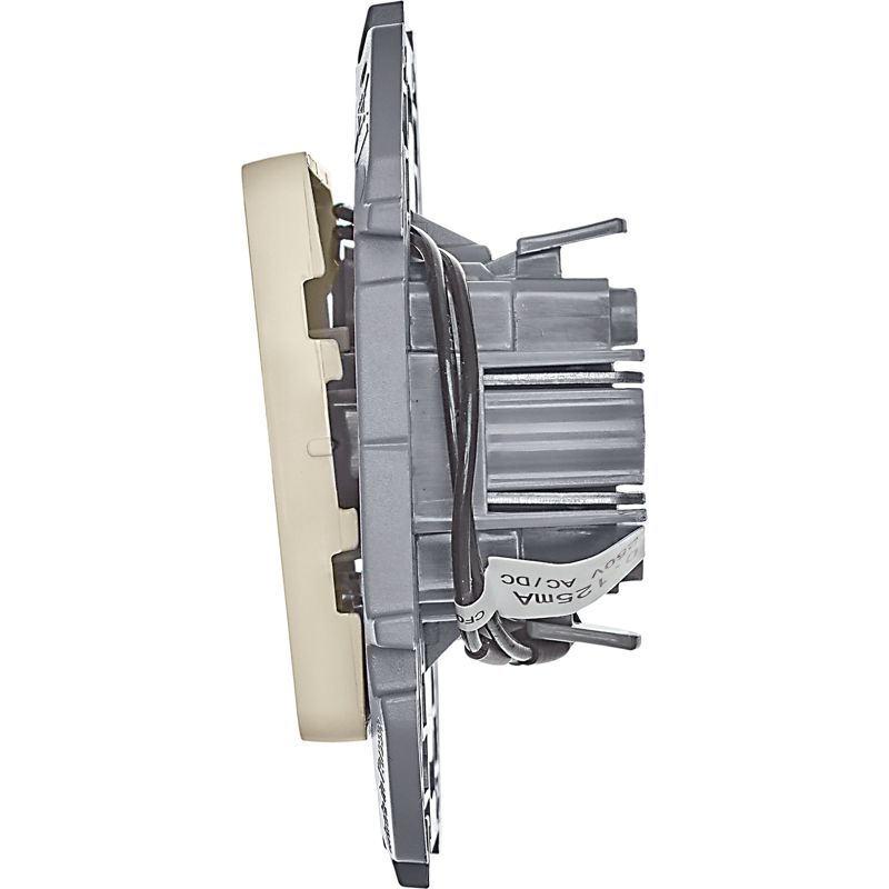  Переключатель 1-кл. Inspiria 10А IP20 250В 10AX с подсветкой/индикацией механизм сл. кость IEK 673661 фото в каталоге от BTSprom.by