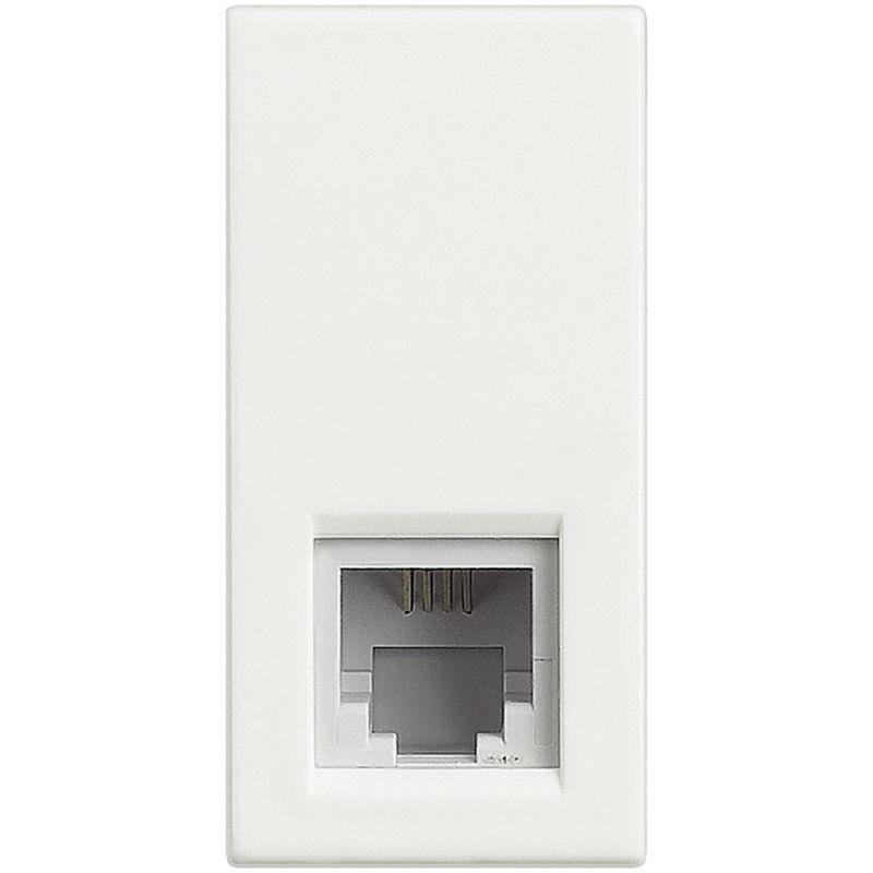 розетка телефонная axolute rj11 кат.3 к10 бел. leg btc hd4258c11n от BTSprom.by