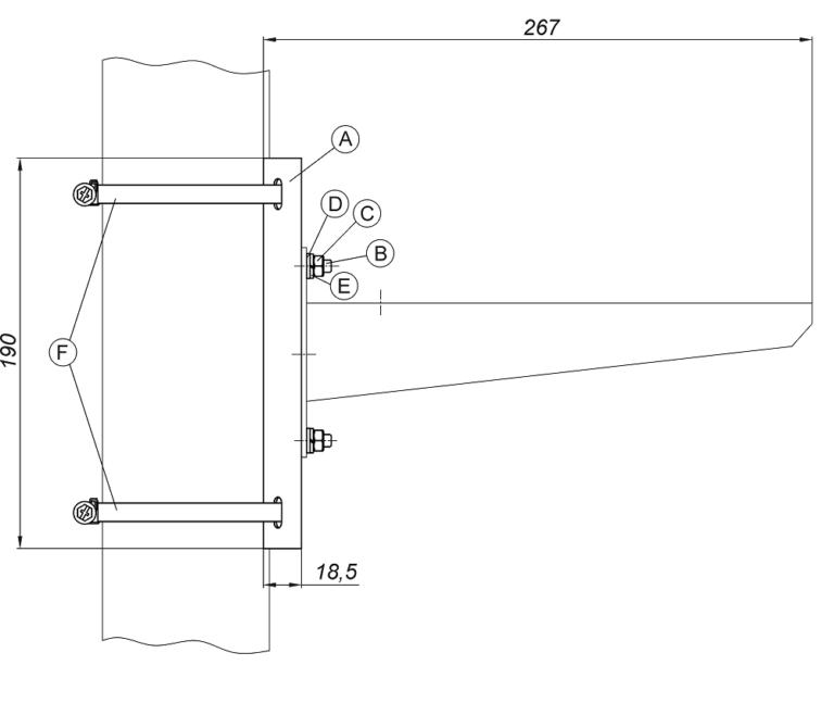 кронштейн крепления видеокамер твк и термокожухов тгб из нержавеющей стали на опоры d115-135мм кс-4 тахион 40060 от BTSprom.by кронштейн крепления видеокамер твк и термокожухов тгб из нержавеющей стали на опоры d115-135мм кс-4 тахион 40060 от BTSprom.by