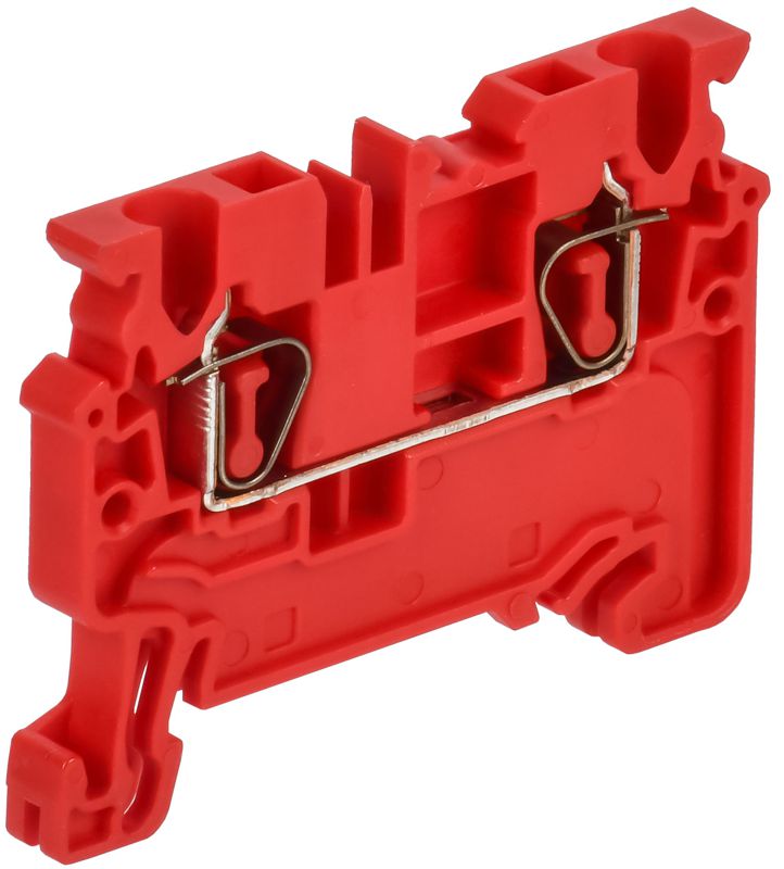 клемма пружинная проходная cx2.5 красн. armafix iek af-ct40-00-k04-002 от BTSprom.by