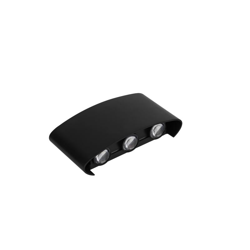 светильник светодиодный архитектурный pwl-80160 6вт 4000к bl ip54 фасадный черн. jazzway 5039858 от BTSprom.by