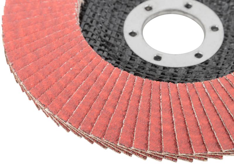  Круг лепестковый торцевой керамический 125мм Р 80 FIT 39963 фото в каталоге от BTSprom.by