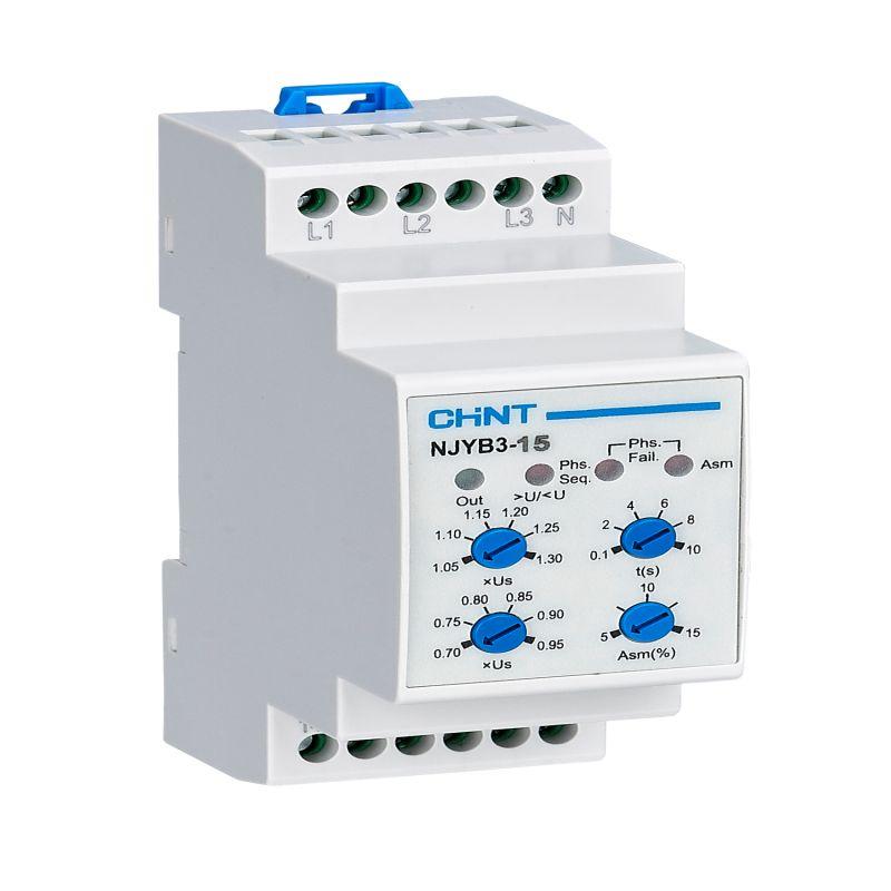 реле контроля фаз njyb3-15 ac 220в (r) chint 697034 от BTSprom.by