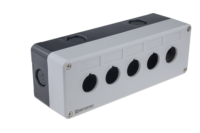 корпус кнопочного поста5 отверстия mtb2-pe5 сер. овен 53105 от BTSprom.by