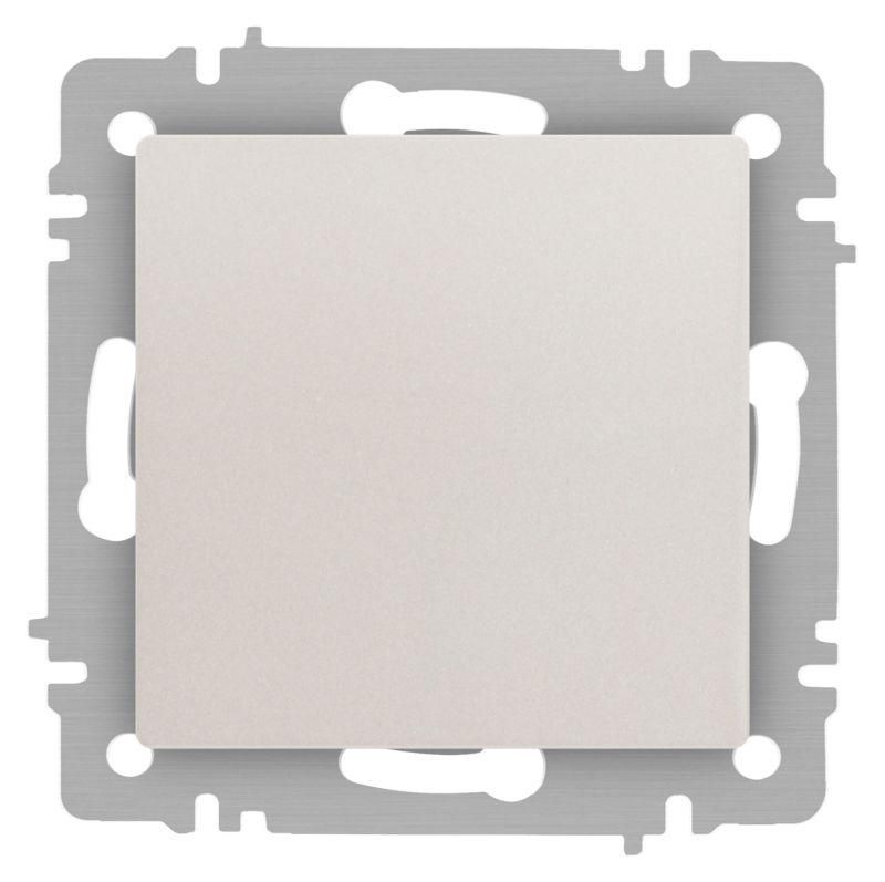 кнопка accent 6-109-06 10а-250в ip20 су перламутр. intro б0063615 от BTSprom.by