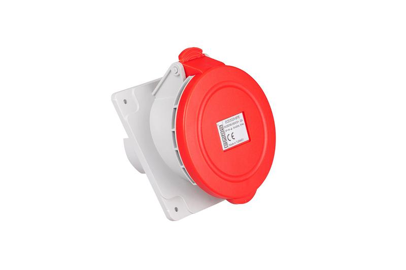 корпус с гнездом 5х32а (3p+n+e) стандарт cee norm винтовое подкл. (200/346-240/415в ac) ip44 emas ece532v6pu от BTSprom.by