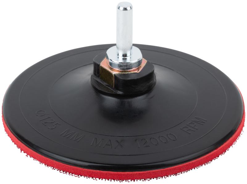  Диск шлифовальный с липучкой гайка М14 + переходник для дрели 125х3мм FIT 39625 фото в каталоге от BTSprom.by