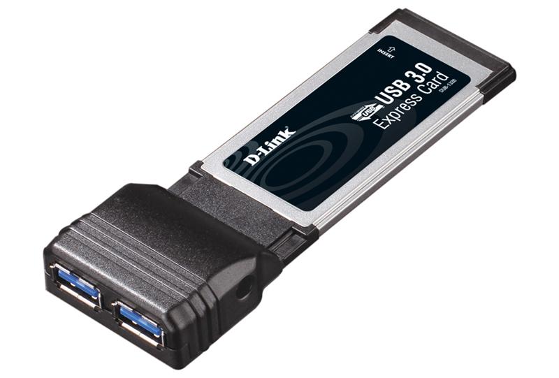 адаптер для шины expresscard dub-1320/a1a 2-порт. usb 3.0 d-link 1218292 от BTSprom.by