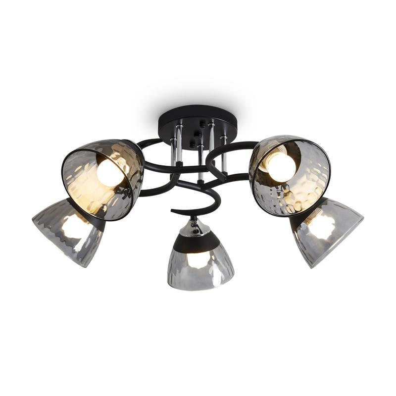 светильник lillu 200вт e27х5 ip20 потолочн. freya fr5464cl-05ch от BTSprom.by