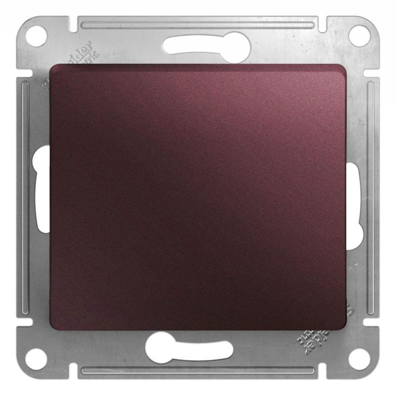 переключатель перекрестный 1-кл. сп glossa 10а ip20 (сх. 7) 10ax механизм баклажан. se gsl001171 от BTSprom.by