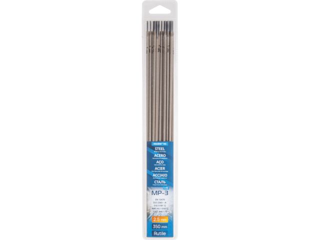 электроды мр-3 ф 2,5мм блист.15 шт solaris wm-1104 от BTSprom.by
