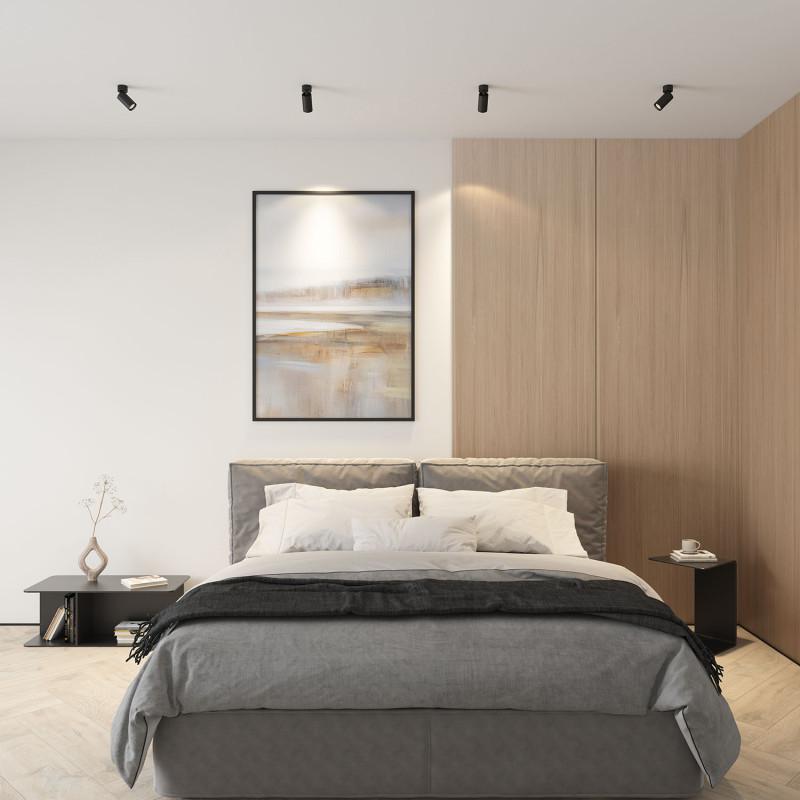  Светильник 50Вт GU10 IP20 накладной алюм. черн. DENKIRS 457490 фото в каталоге от BTSprom.by