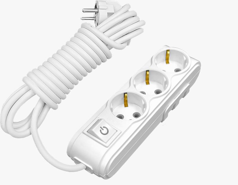 удлинитель 3х5мс защитой от детей motto с/з и выкл. arvia 35 01 1003 505 от BTSprom.by