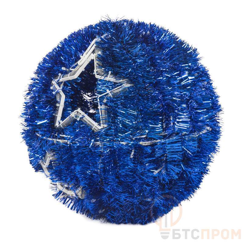  Фигура Шар, LED подсветка диам. 40 см, синий фото в каталоге от BTSprom.by