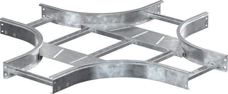 ответвитель для лотка х-образ. 55х600 r300 hdz lesta iek ckr04-4-055-600-hdz от BTSprom.by