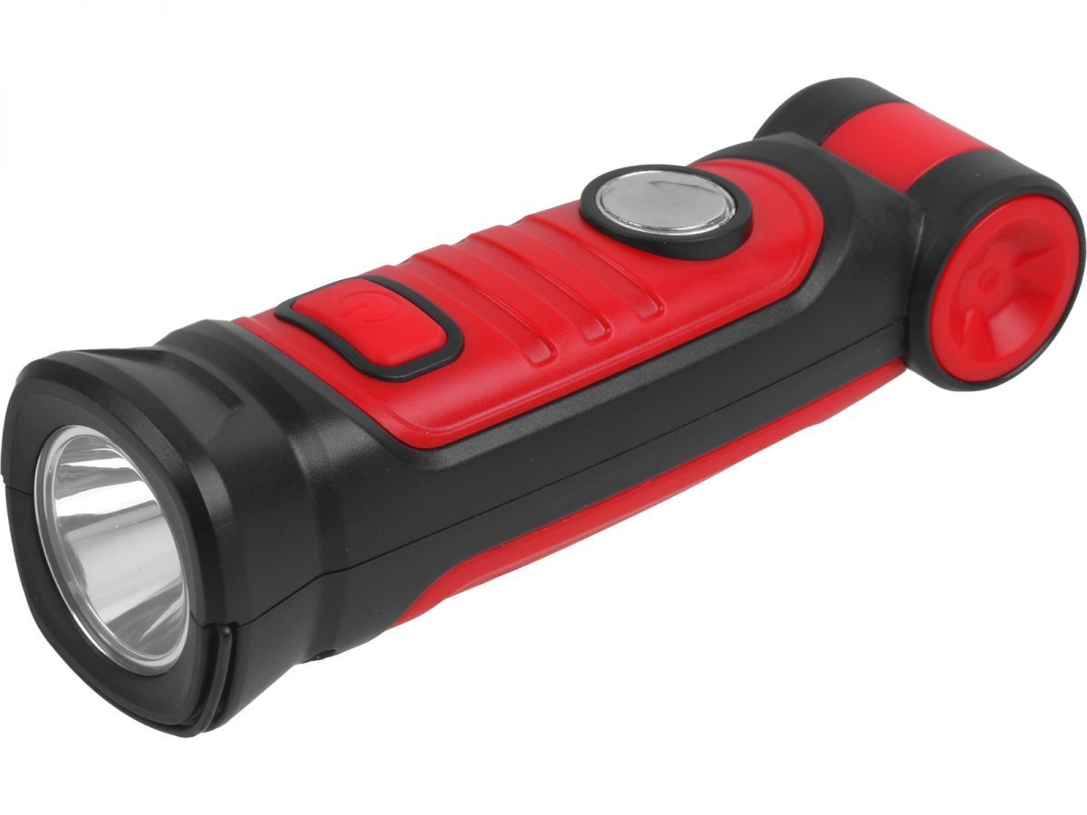  Фонарь светодиодный Wortex CF 5010 в кор. 50-100 Лм, 2 режима, магнит (дальность 15 м, 93 г, складная конструкция, батарейки в комплекте) 1323375 фото в каталоге от BTSprom.by