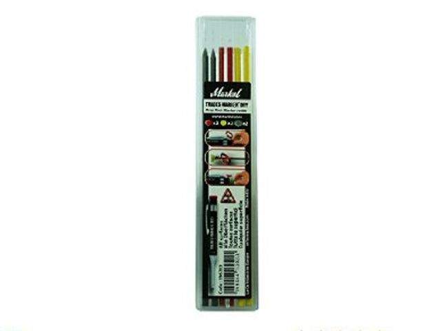 набор стержней 6шт. (2графитовых, 2красных, 2желтых) для карандаша арт. 96260 markal от BTSprom.by