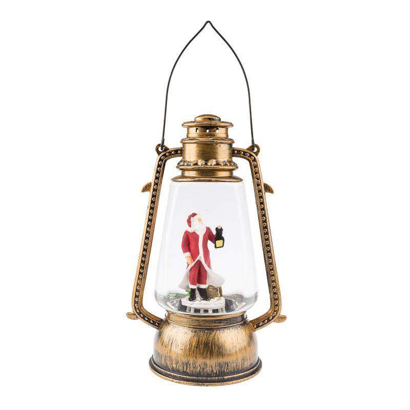  Фонарь декоративный Санта Клаус 1LED тепл. бел. 1.5Вт IP20 эффект снегопада с подсветкой Neon-Night 501-066 фото в каталоге от BTSprom.by