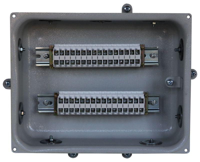 коробка клеммная кзна-32 у2 32 зажима ip54 (заглушка резиновая "пирамидка") электротехник et010598 от BTSprom.by