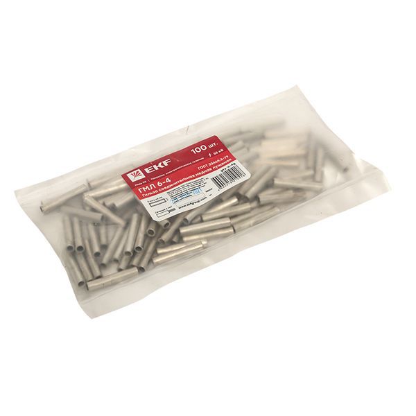  Гильза соединительная ГМЛ 6-4 луженая медн. ГОСТ PROxima EKF gty-6-4g фото в каталоге от BTSprom.by