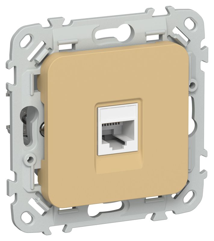 розетка компьютерная сп flite рк5е-1-0-флшм rj45 кат.5e utp механизм шамуа iek fi-k12-1-k89 от BTSprom.by