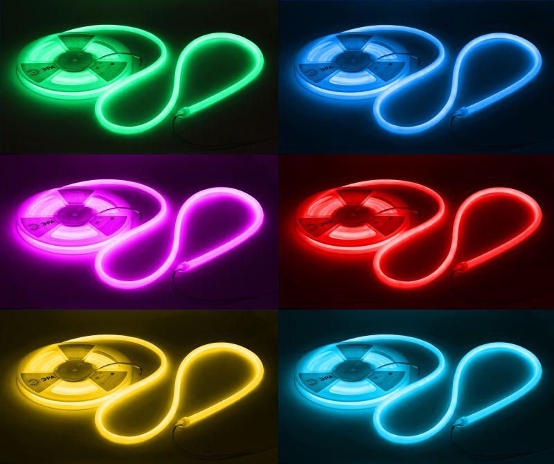 лента светодиодная ls3030-9.6-120-24-rgb-ip68-5м 24в термостойкая для бани rgb в комплекте: 2 заглушки; 10 крепежей (уп.5м) эра б0062310 от BTSprom.by