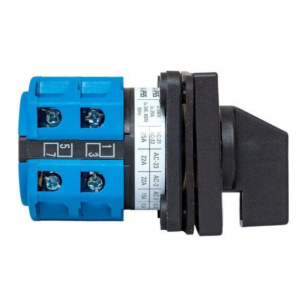  Переключатель кулачковый ПК-1-22 2п 25А "1-0-2" IP65 EKF pk-1-22-25-65 фото в каталоге от BTSprom.by