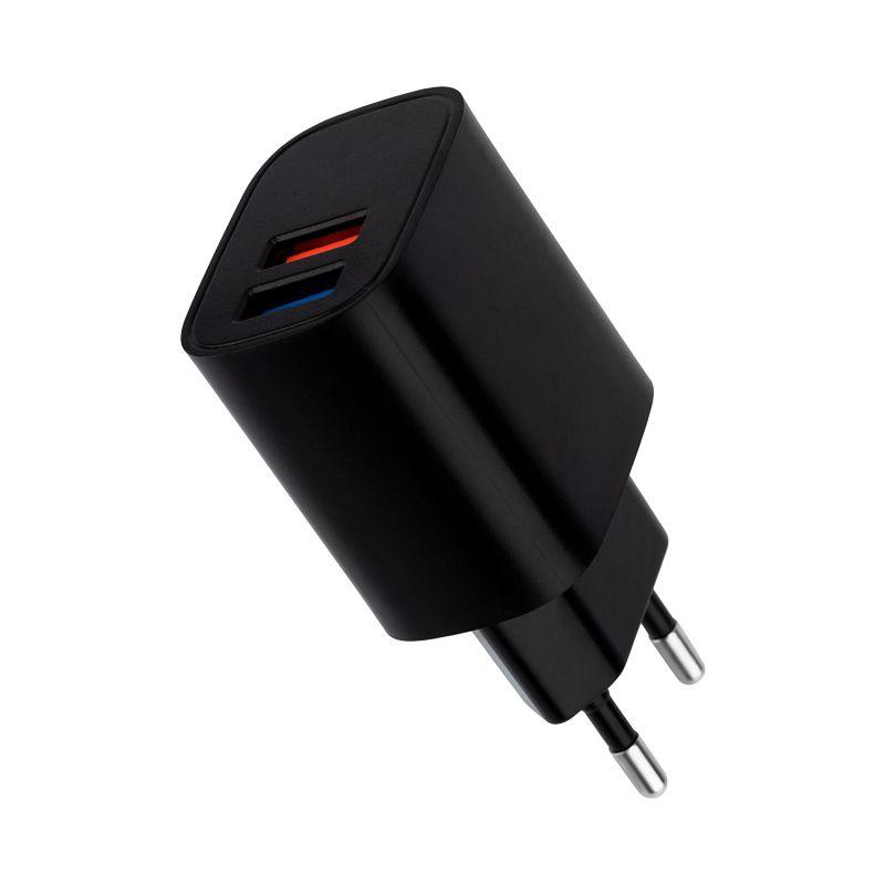 устройство зарядное сетевое 2хusb 5в 2.4а черн. rexant 16-0283 от BTSprom.by