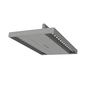 светильник светодиодный tt-crisp double 295х200х90 46вт 3000к ral7045 сер. муар varton v1-r1-70320-90l42-2004030 от BTSprom.by