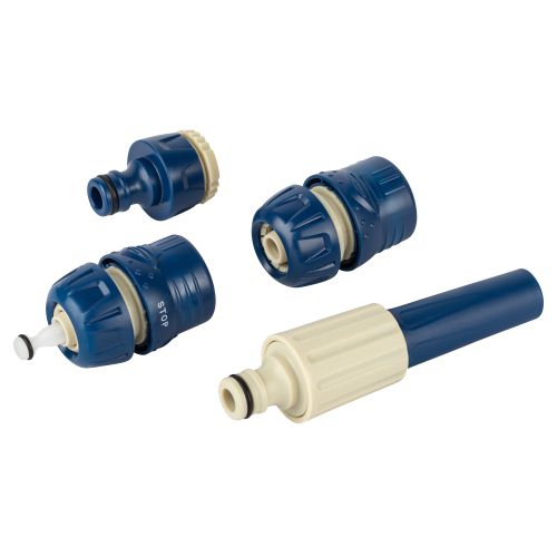  Комплект для полива (наконечник штуцер коннектор коннектор с аквастопоом) (1/48) Green Apple Б0017858 фото в каталоге от BTSprom.by