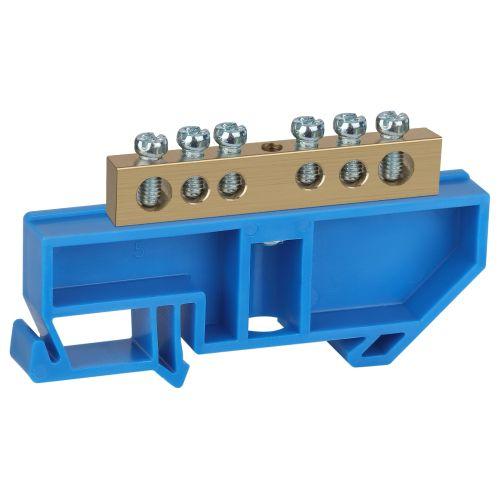 шина pe "земля" на din-изол. шни-8х12-6-д no-222-50 син. эра б0033378 от BTSprom.by