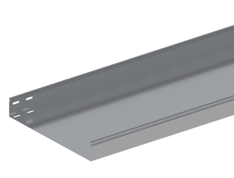 Лоток монтажный прямой замковый неперфорированный 500х80 L3000 сталь 1мм ЛПНЗ.500.80.3000.1.1 СОЭМИ Н0121142527 от BTSprom.by