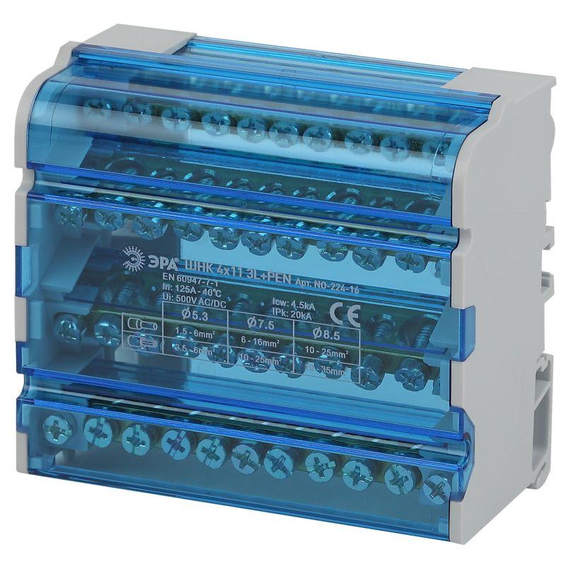 шины на din-рейку в корпусе (кросс-модуль) шнк 4х11 3l+pen no-224-16 эра б0043934 от BTSprom.by