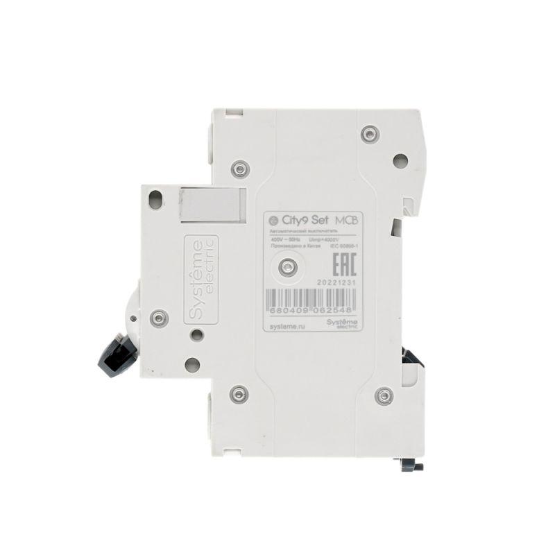  Выключатель автоматический модульный 4п C 6А 4.5кА City9 Set 400В SE C9F34406 фото в каталоге от BTSprom.by