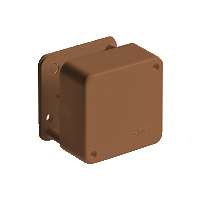 коробка оп тусо распаячная 79х79х32мм 2 клемника корич. ip40 ruvinil 65004к от BTSprom.by